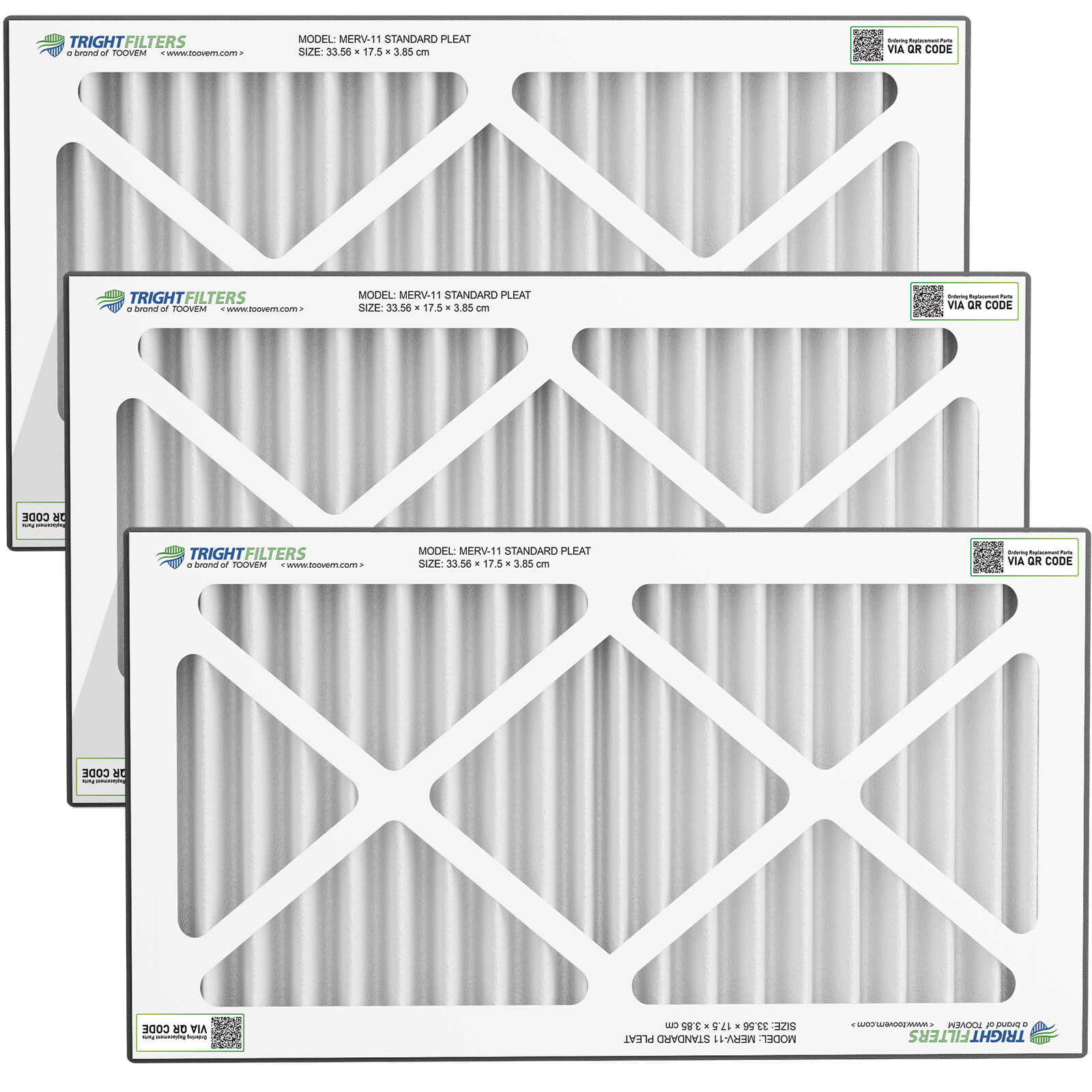 AlorAir® 3 Pack MERV-11 Air Filter for Purecare 780/780IG