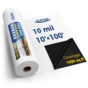 Alorair 10mil, 10'x100' Crawl Space Vapor Barrier